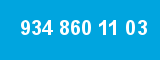 934 860 11 03 934 860 11 03